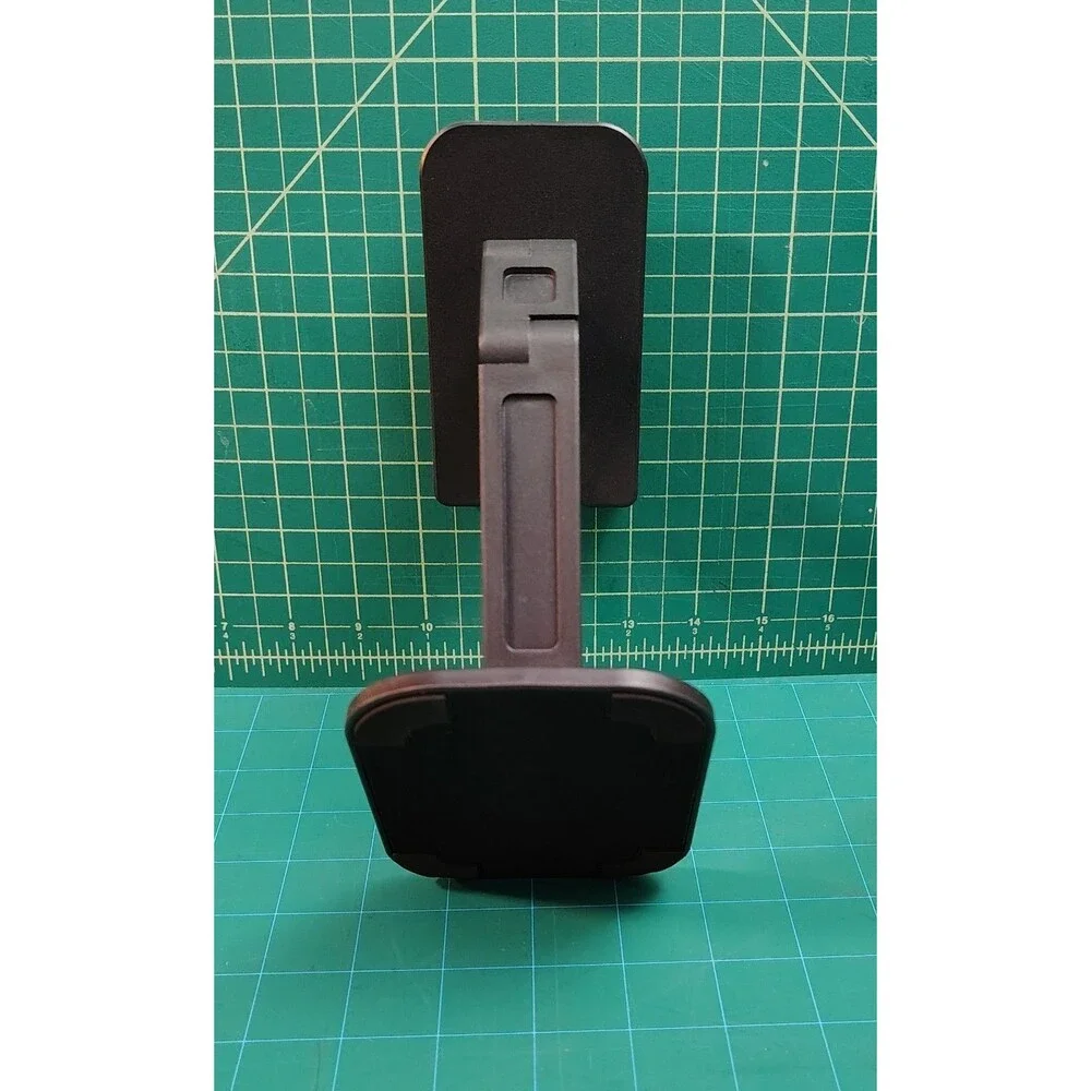 OCYCLONE Phone & Tablet Stand Adjustable Height Angle Foldable Cell Matte Black